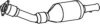 NISSA 2001000QAD Catalytic Converter